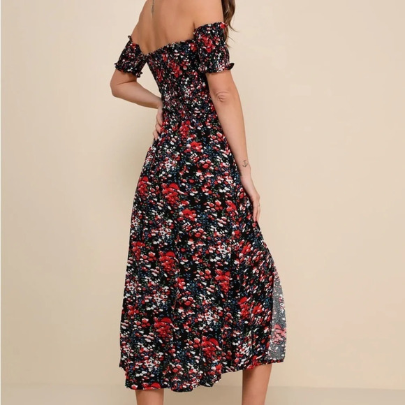 NWT Lulus View from the Meadow OTS Dress - Picture 2 of 9